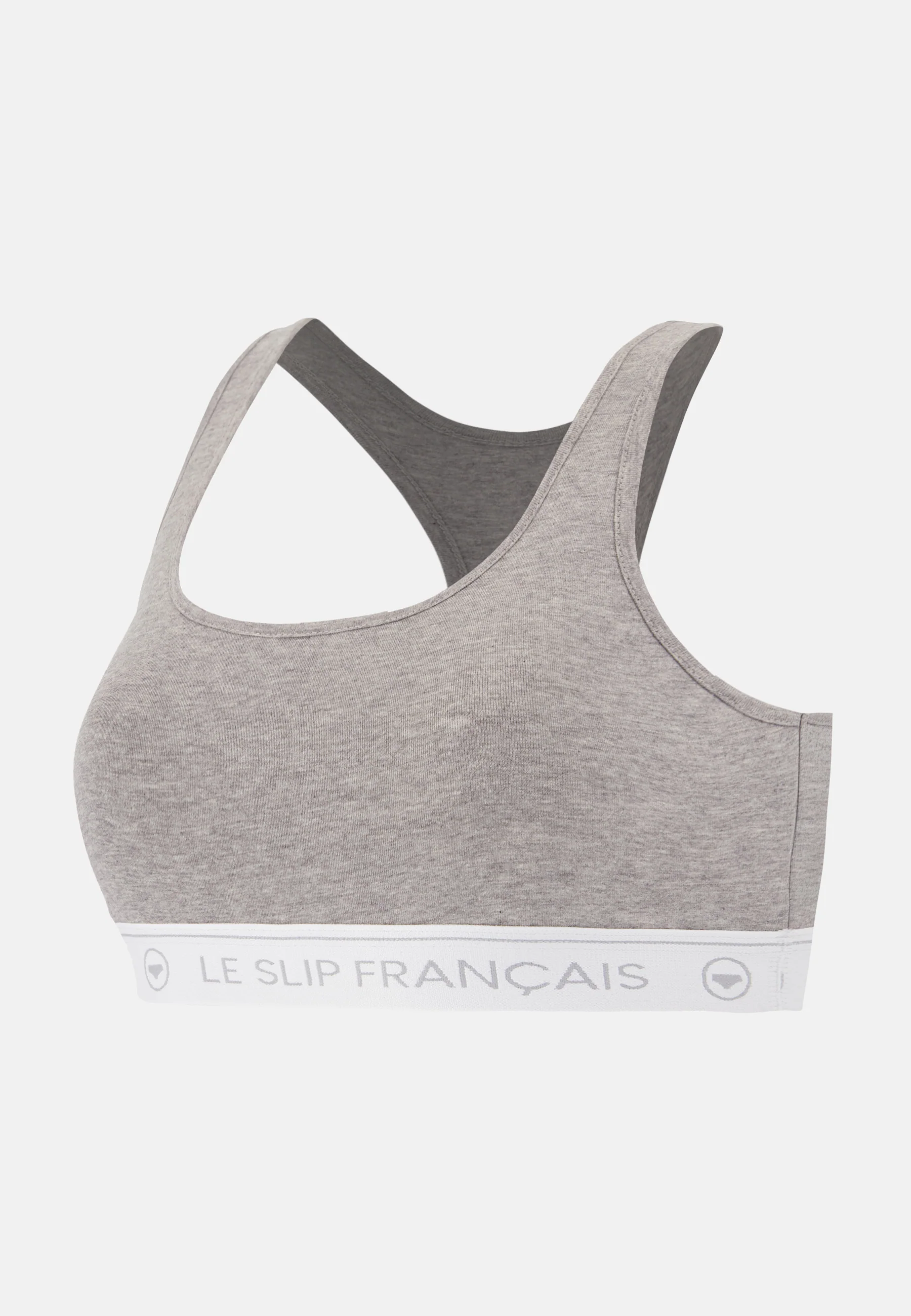 Brassière femme grise en coton - Tapageuse Gris Chine - Image 4