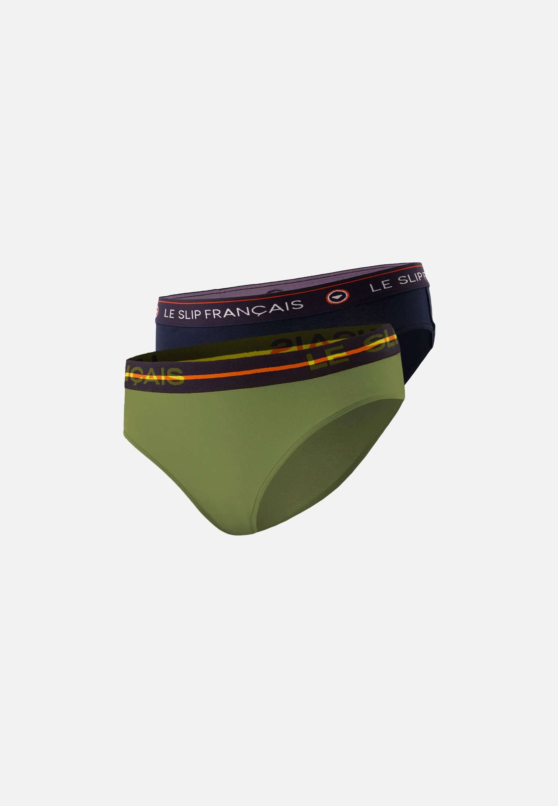 Lot de 2 culottes en coton - Culottes Kaki Veronese Marine