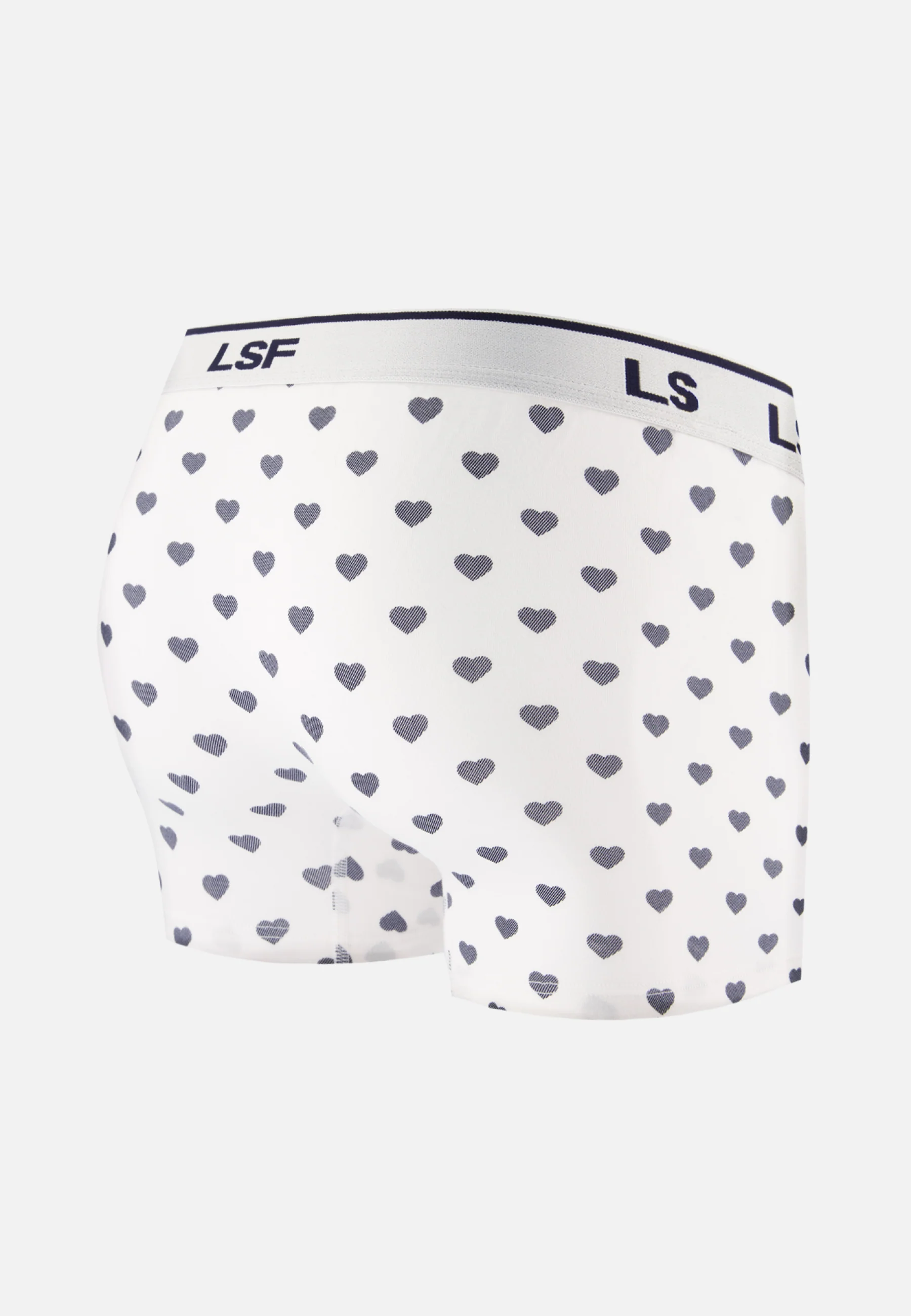 Boxer à coeur bleu marine en coton - Marius Petit Coeur Marine - Image 7