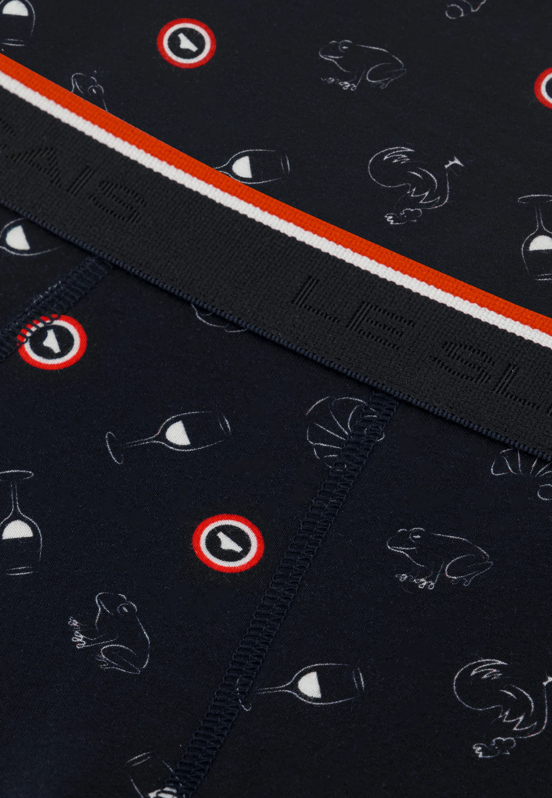 Slip bleu à motifs français en coton - Intrépide La vie en slip - Image 4