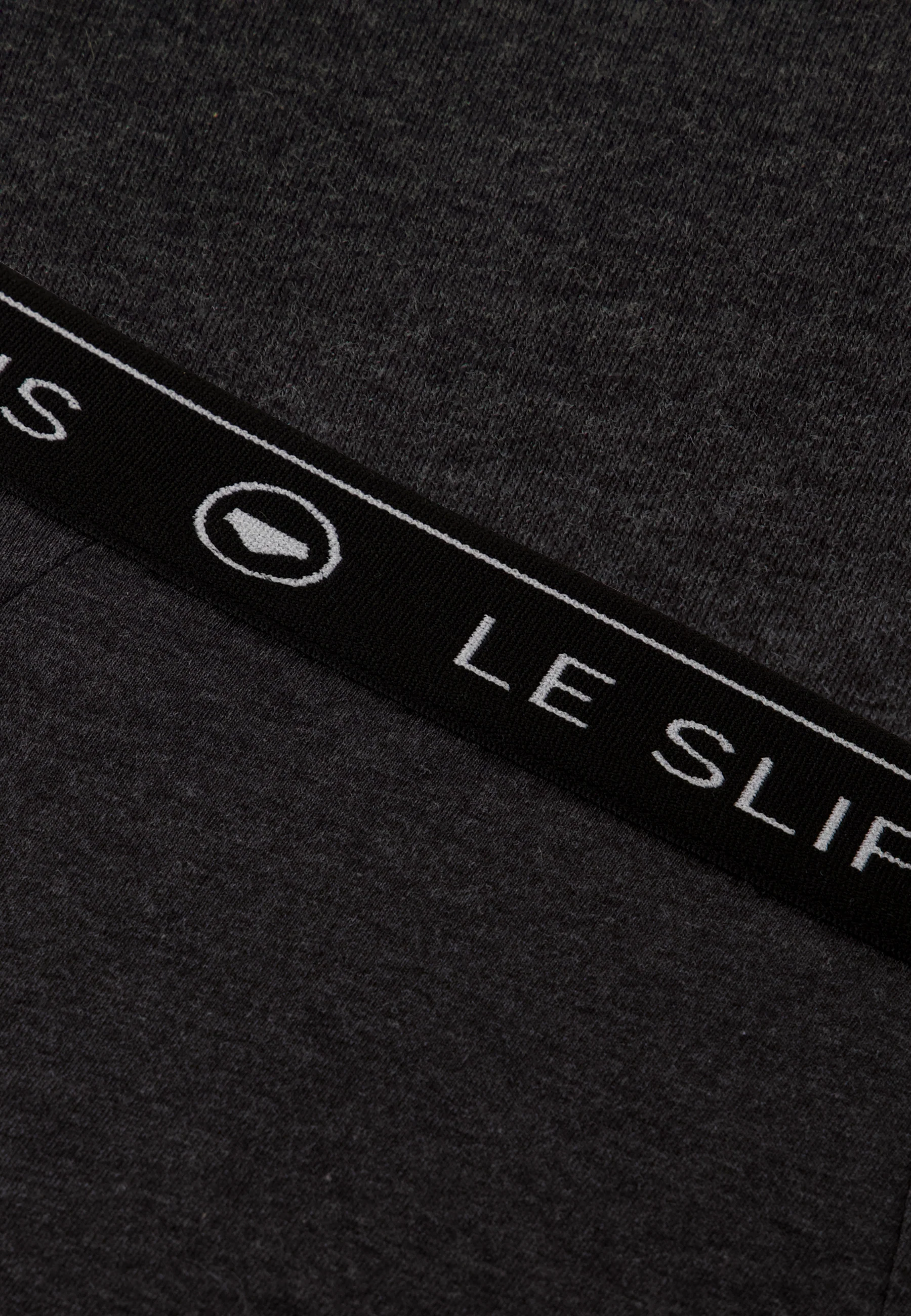 Slip gris en coton - Intrepide Gris Anthracite - Image 6