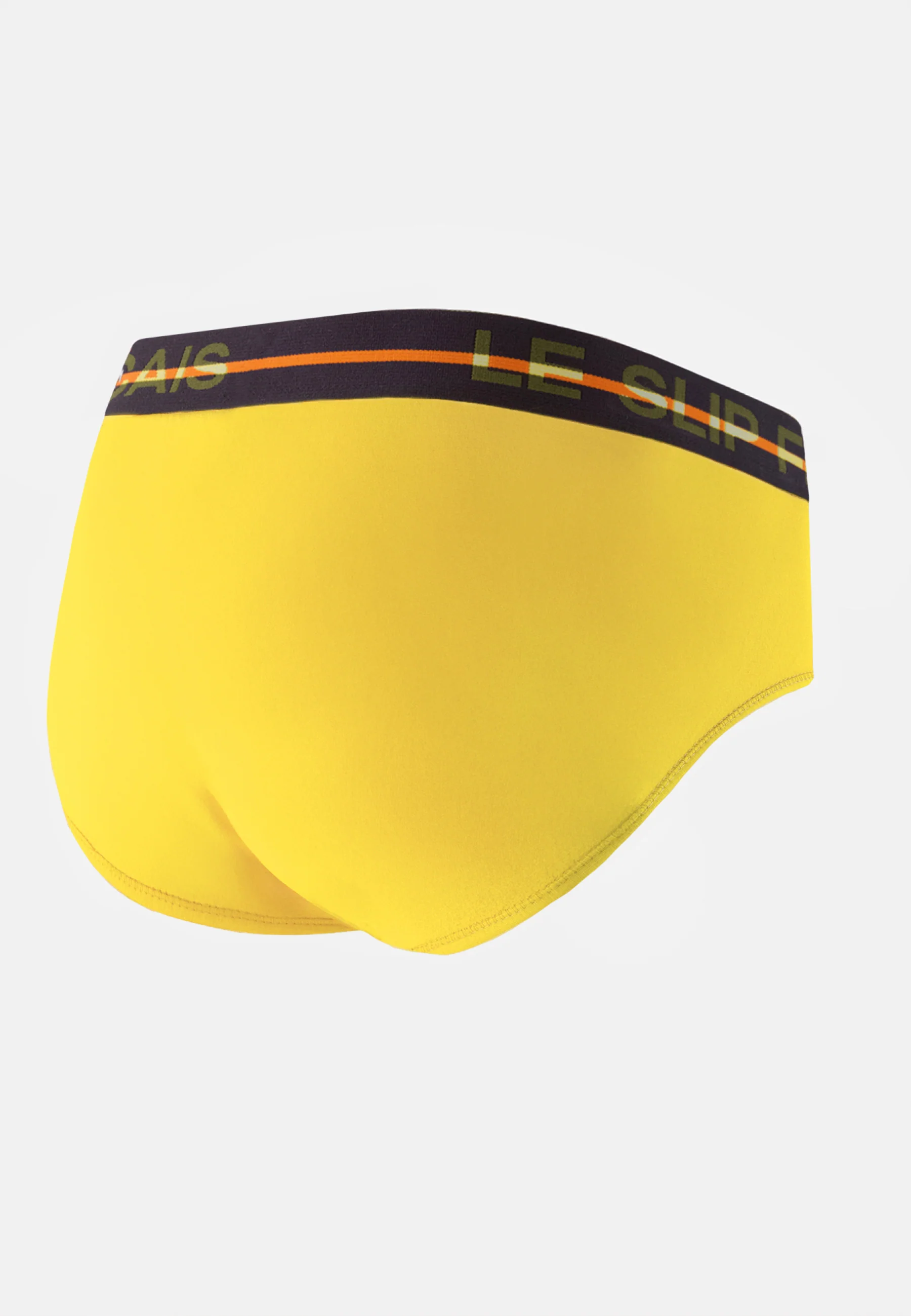 Slip jaune en coton - Intrépide Jaune Citron - Image 6