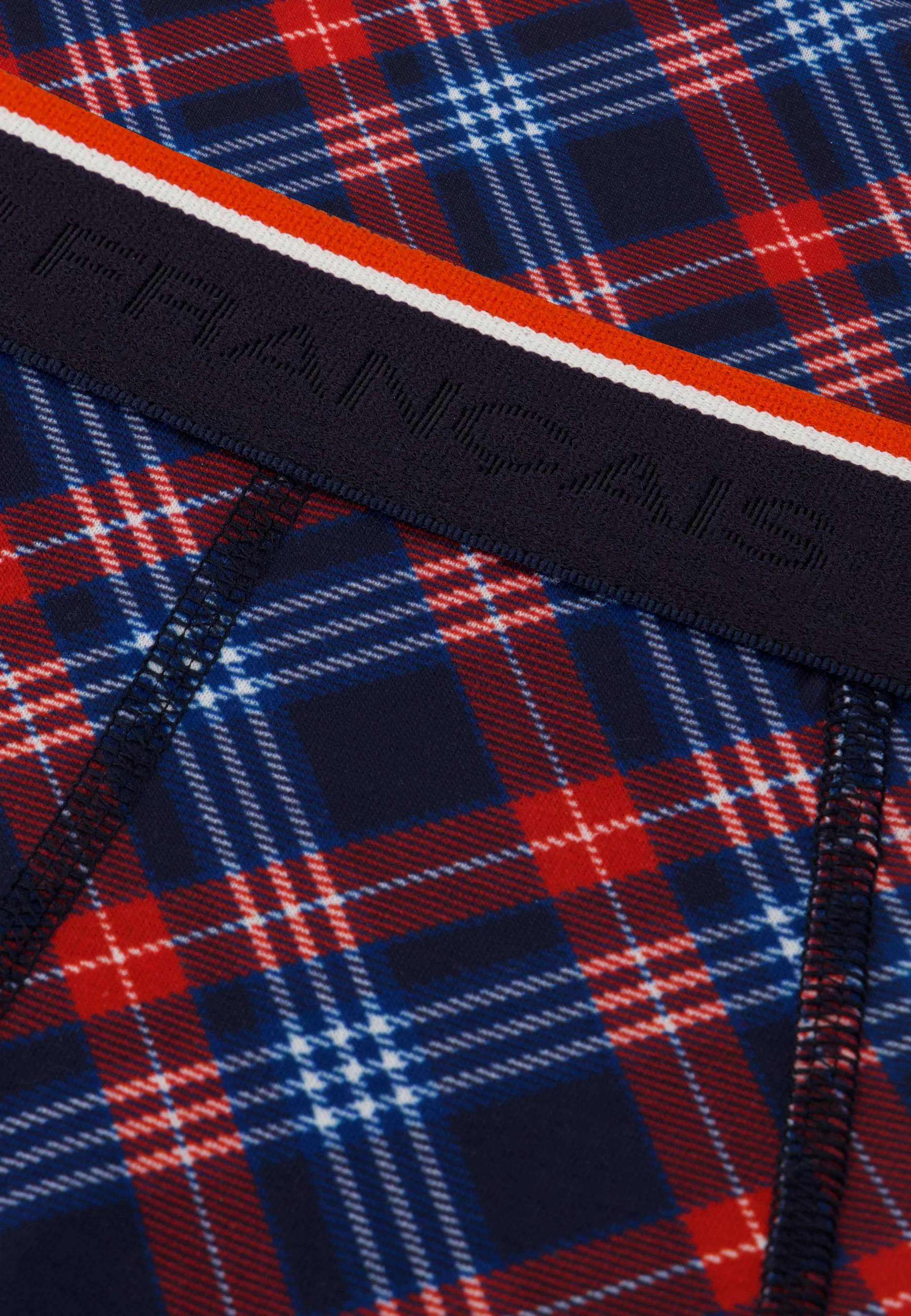Slip à carreaux tricolores - Terrible Tartan Bleu Blanc Rouge - Image 4