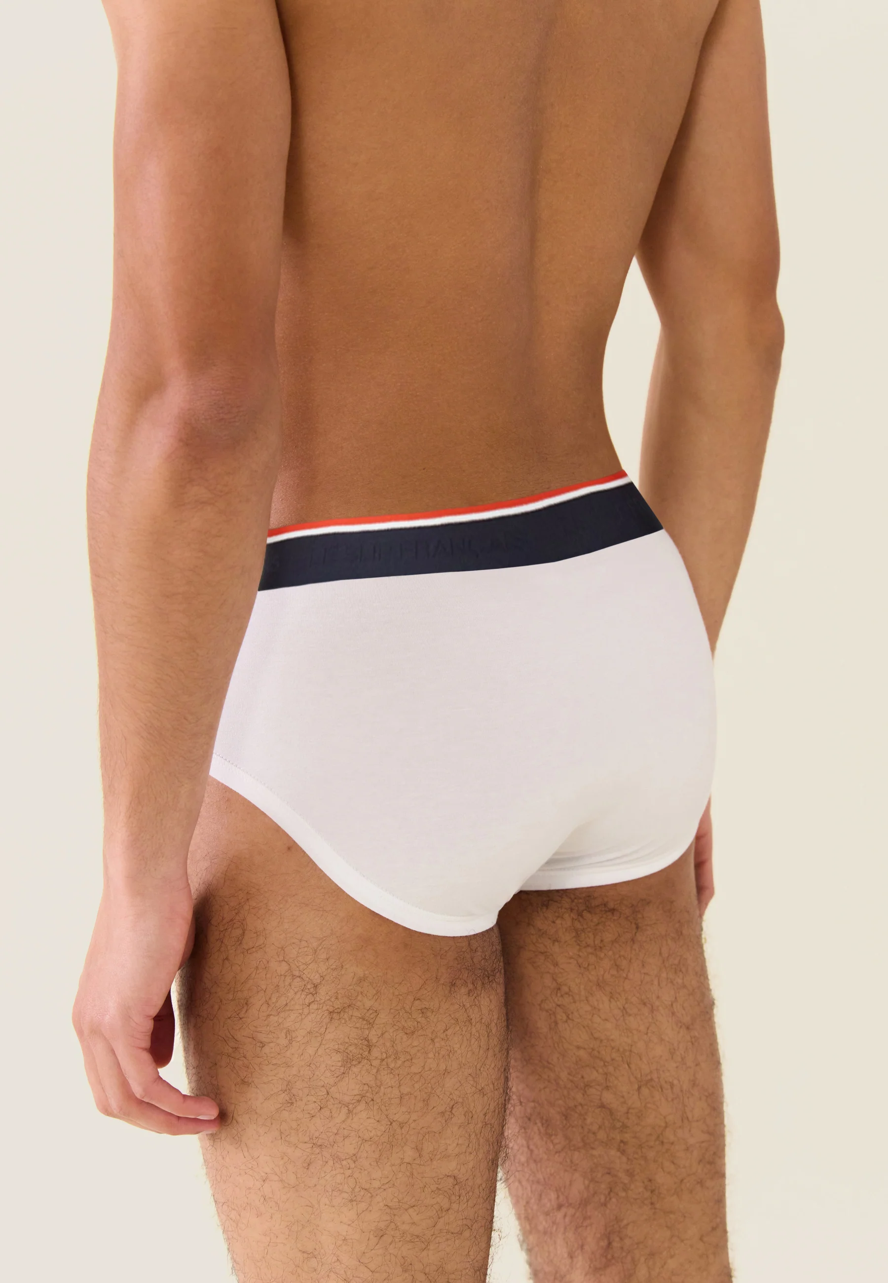 Slip blanc en coton avec cocarde - Terrible Blanc - Image 4