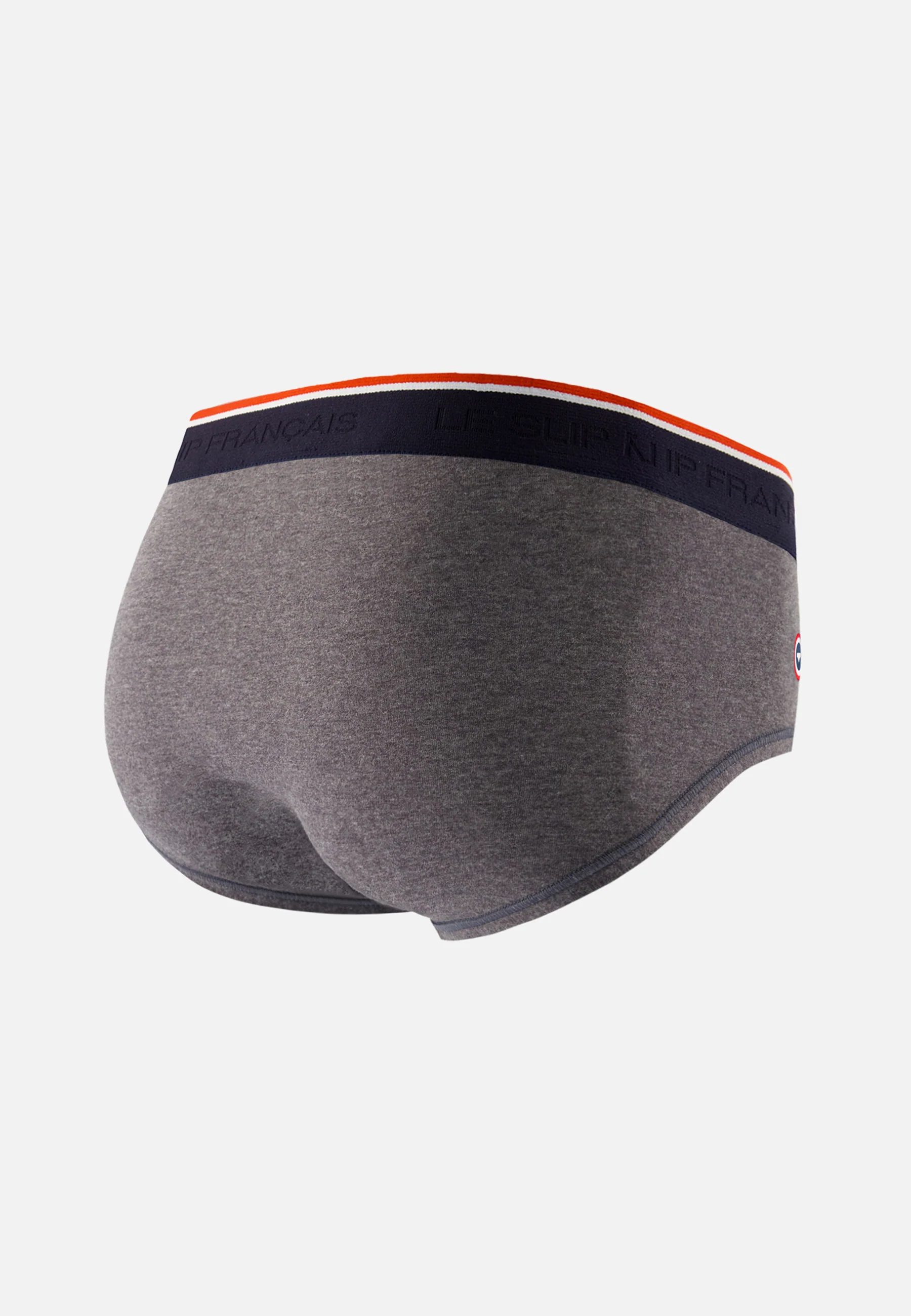 Slip gris en coton - Terrible Gris - Image 5